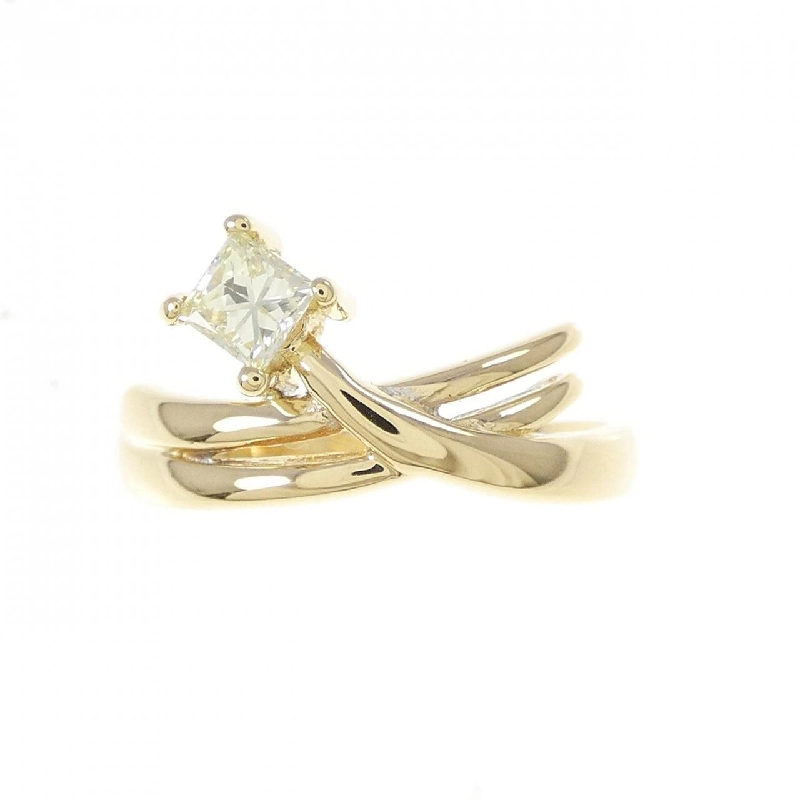 Nhẫn kim cương K18YG - Hàng hiệu Authentic 850653