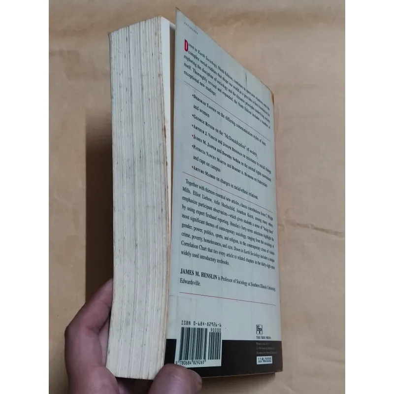 Down to Earth Sociology - James M. Henslin 1007191