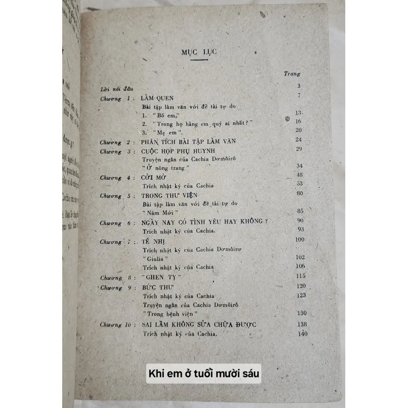 KHI EM Ở TUỔI MƯỜI SÁU 713102