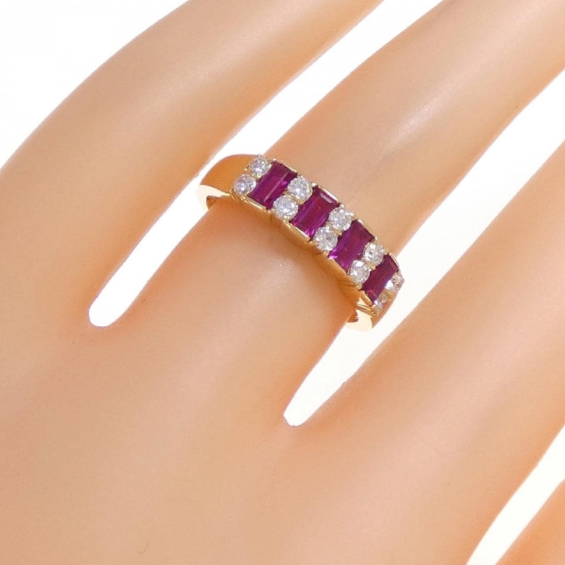 Nhẫn Ruby Mikimoto 0.65CT - Hàng hiệu Chính hãng 838200