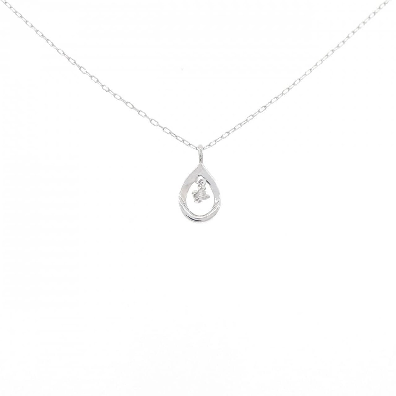 K10WG Dây chuyền kim cương 0.012CT - Hàng hiệu Authentic 858993