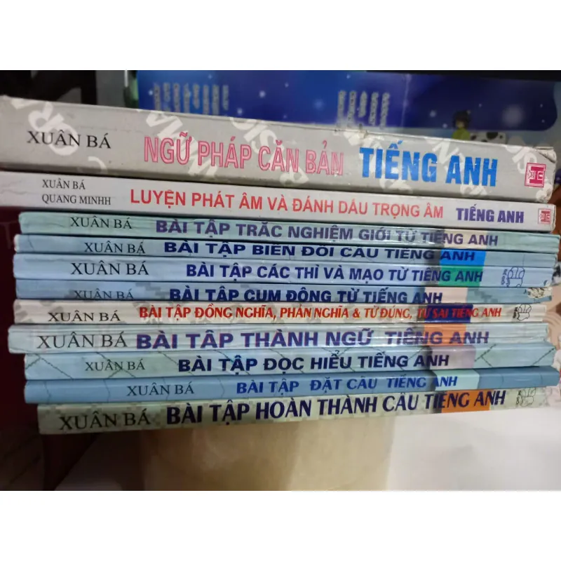 combo sách học tiếng anh của xuân bá 595577