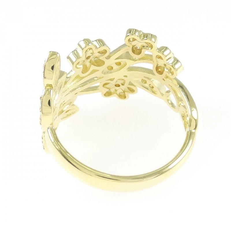 Nhẫn kim cương hoa K18YG 0.35CT - Hàng hiệu chính hãng 850162