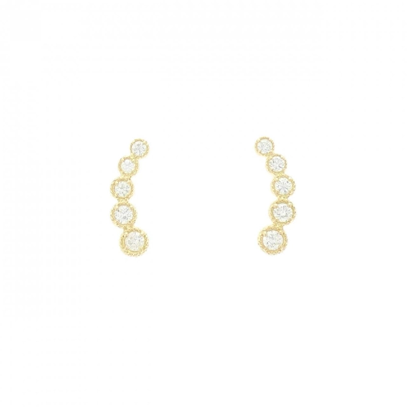 K18YG Bông tai kim cương 0.20CT - Hàng hiệu Chính hãng 867421