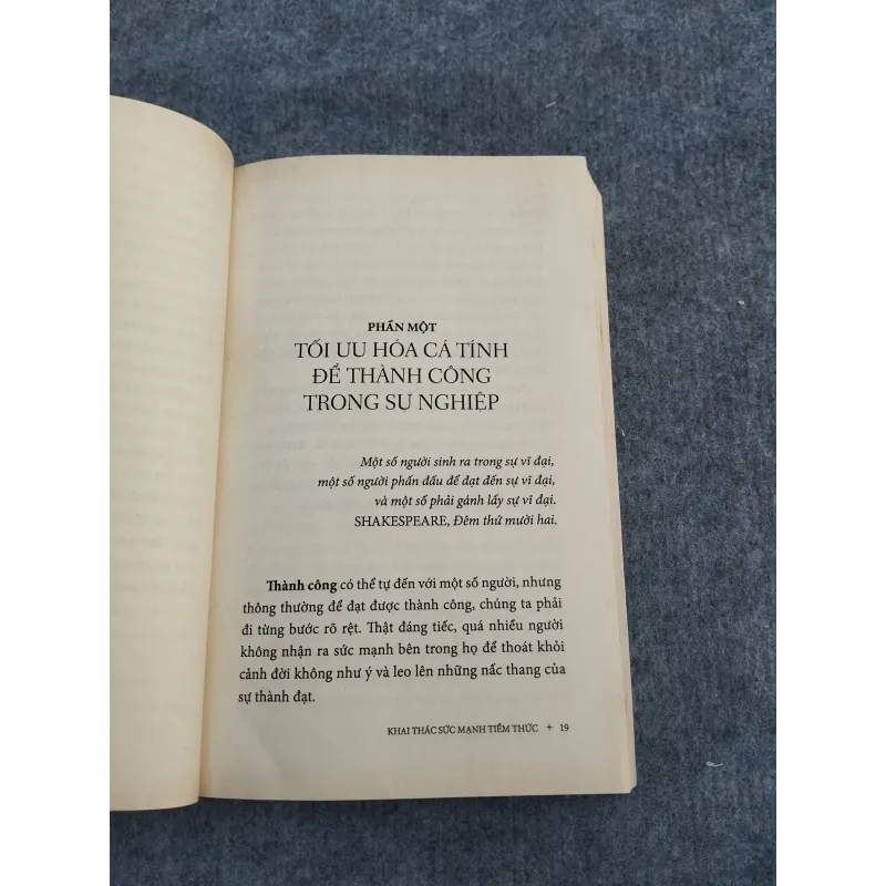KHAI THÁC SỨC MẠNH TIỀM THỨC 937238