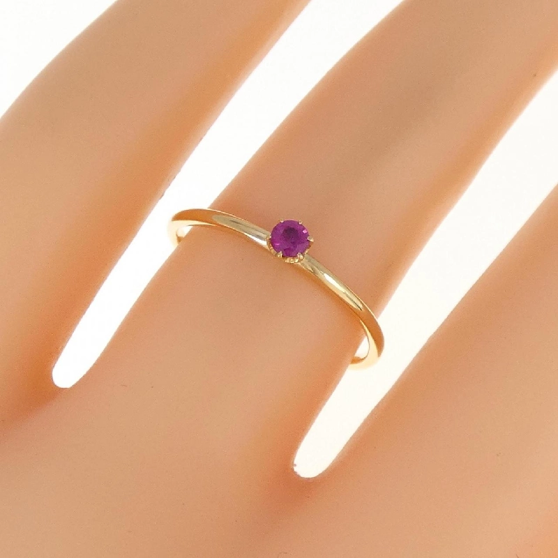 Nhẫn Ruby K18YG - Hàng hiệu Chính hãng 855937