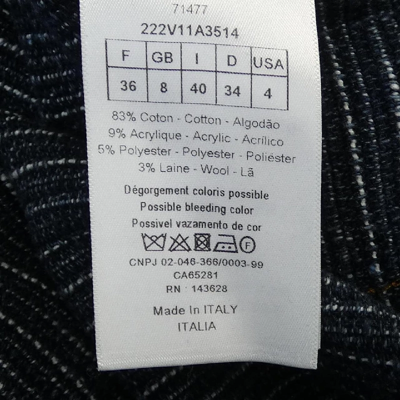 クリスチャンディオール CHRISTIAN DIOR 222V11A3514 Áo khoác - Hàng hiệu Chính hãng 823313