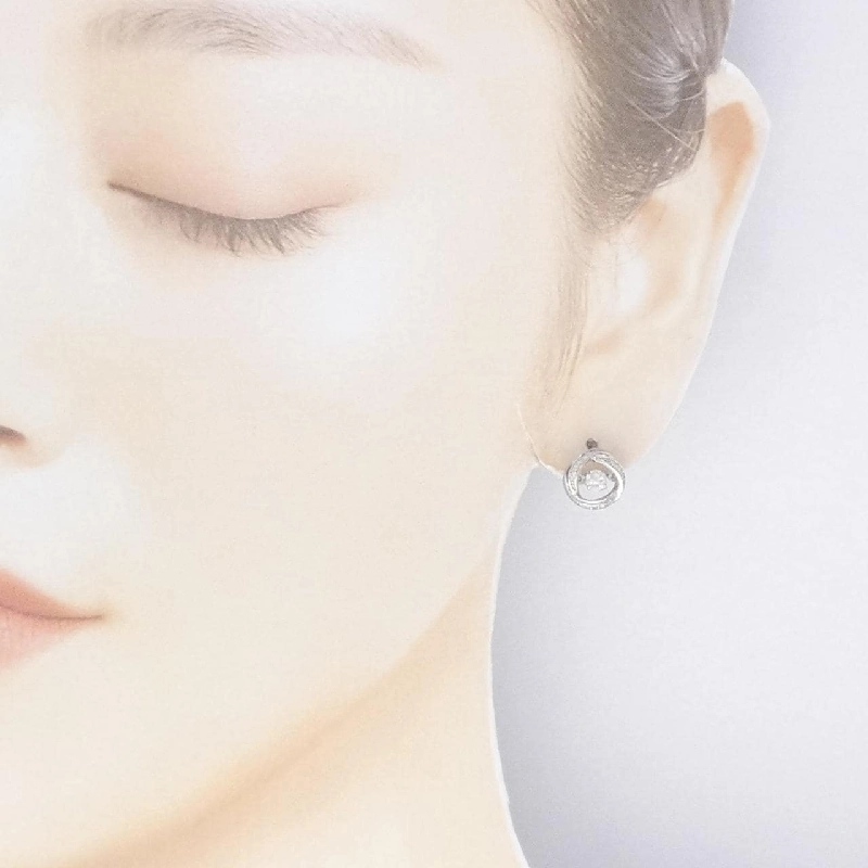 PT900 Bông tai kim cương 0.46CT - Hàng hiệu Authentic 871009