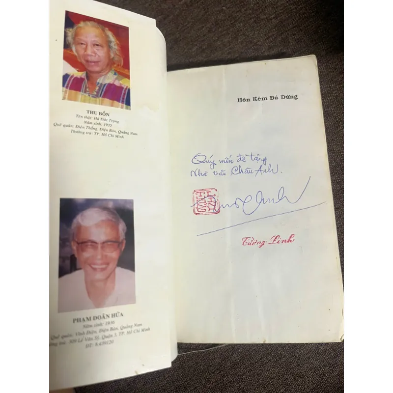 Hòn Kẽm Đá Dừng (Thơ) — Thu Bồn, Phạm Doãn Hứa, Tường Linh, Phan Đắc Lữ 1021412