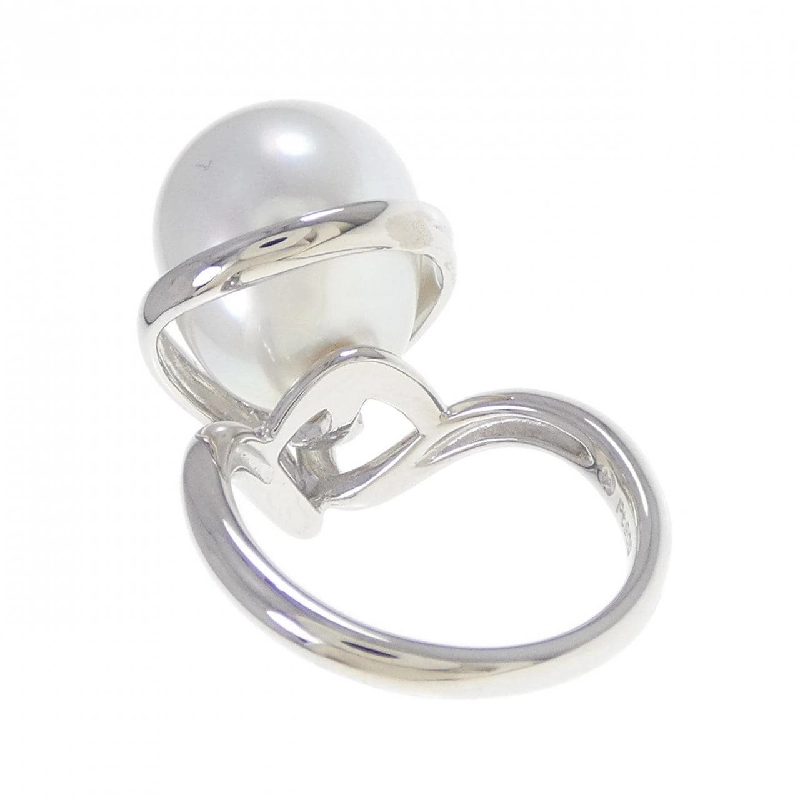 Nhẫn ngọc trai trắng Tasaki - Hàng hiệu Authentic 835556