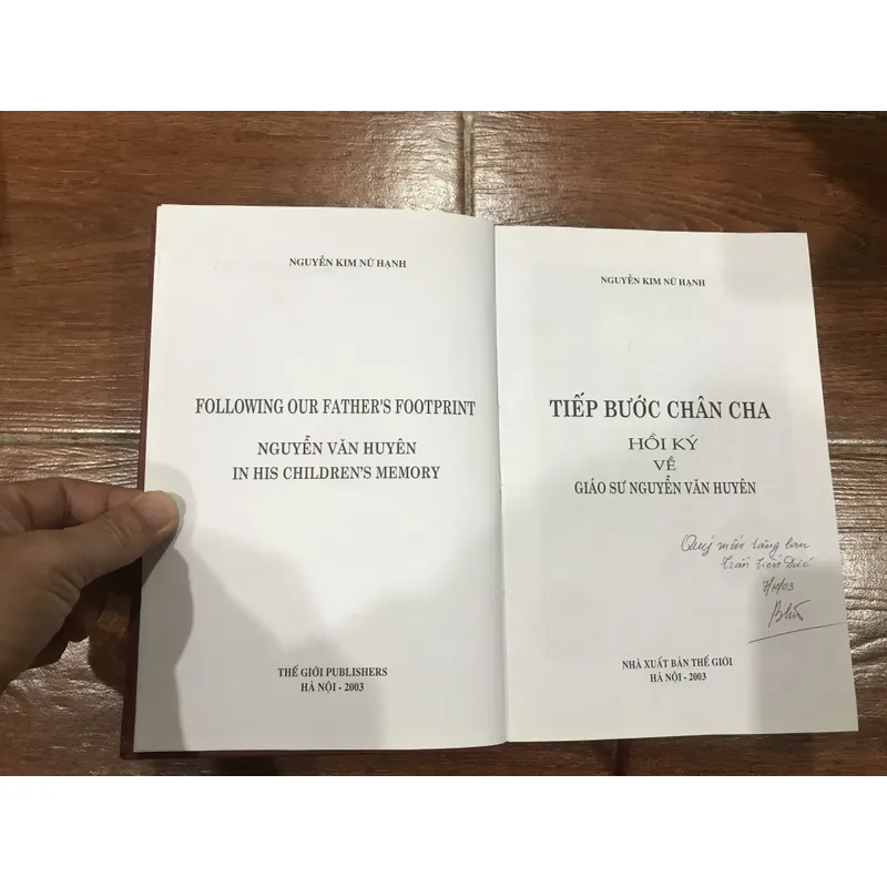 Tiếp Bước Chân Cha - Hồi ký về giáo sư Nguyễn Văn Huyên (c) 722855