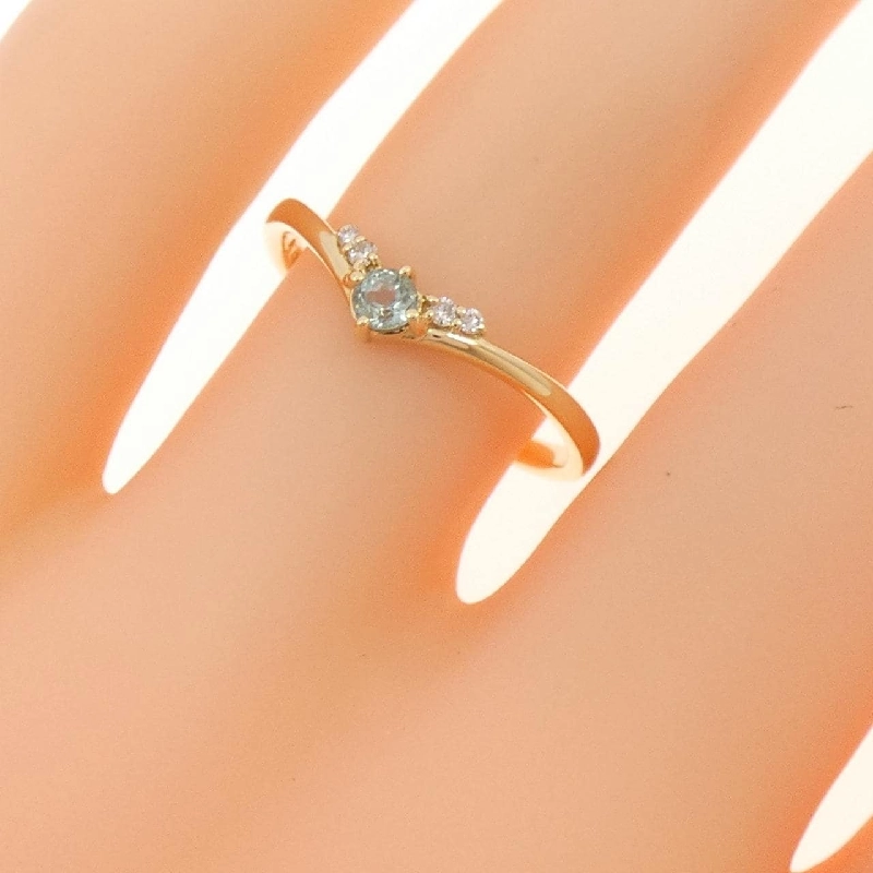 Nhẫn Tourmaline K18YG - Hàng hiệu Chính hãng 854812