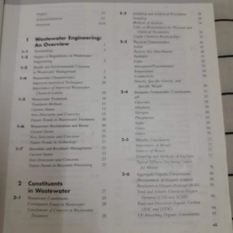 Sách ngoại văn Anh- WASTEWATER ENGINEERING 4ED. Metcalf & Eddy 2004. Print Sing. Như mới 598287