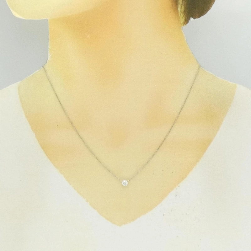 Dây chuyền kim cương PT900/PT850 0.30CT E SI2 3EXT - Hàng hiệu Chính hãng 871882