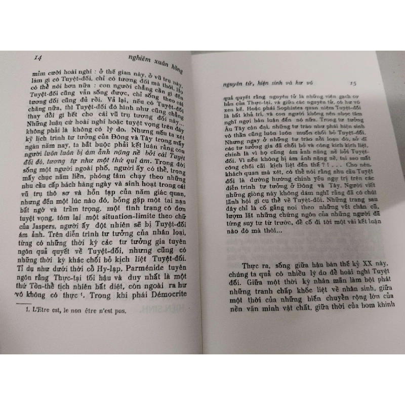 Remake Nguyên tử hiện sinh và hư vô - 200 trang - LỊCH SỬ - CHÍNH TRỊ - TRIẾT HỌC - ANTQ2011-38 702459
