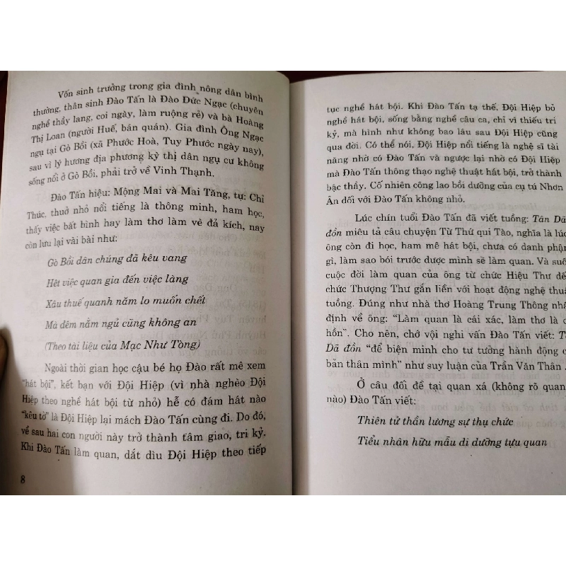 HỘ SINH ĐÀN - ĐÀO TẤN - 2006 - 138 trang VĂN HỌC ANTQ0709 919978