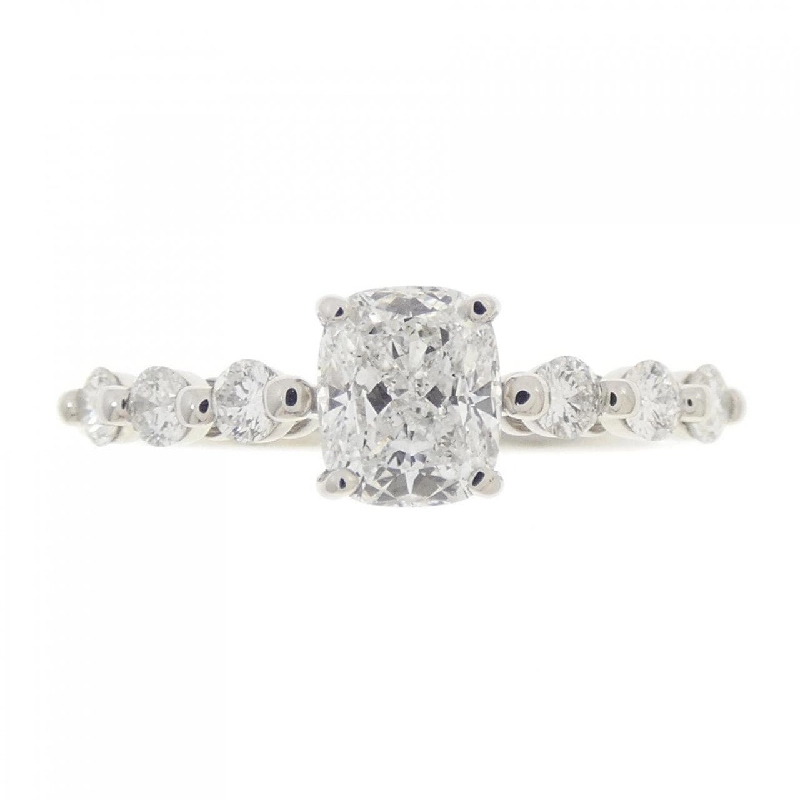 Nhẫn kim cương PT950 0.70CT D SI1 cắt hình fancy - Hàng hiệu Authentic 874196