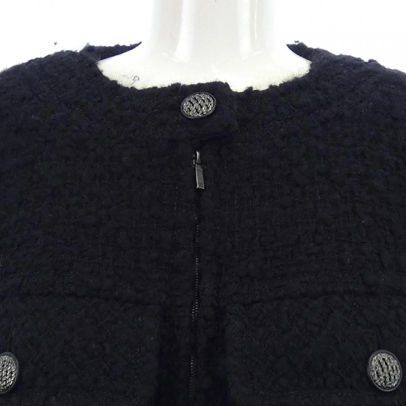 Jacket không cổ CHANEL P46659V28631 631034