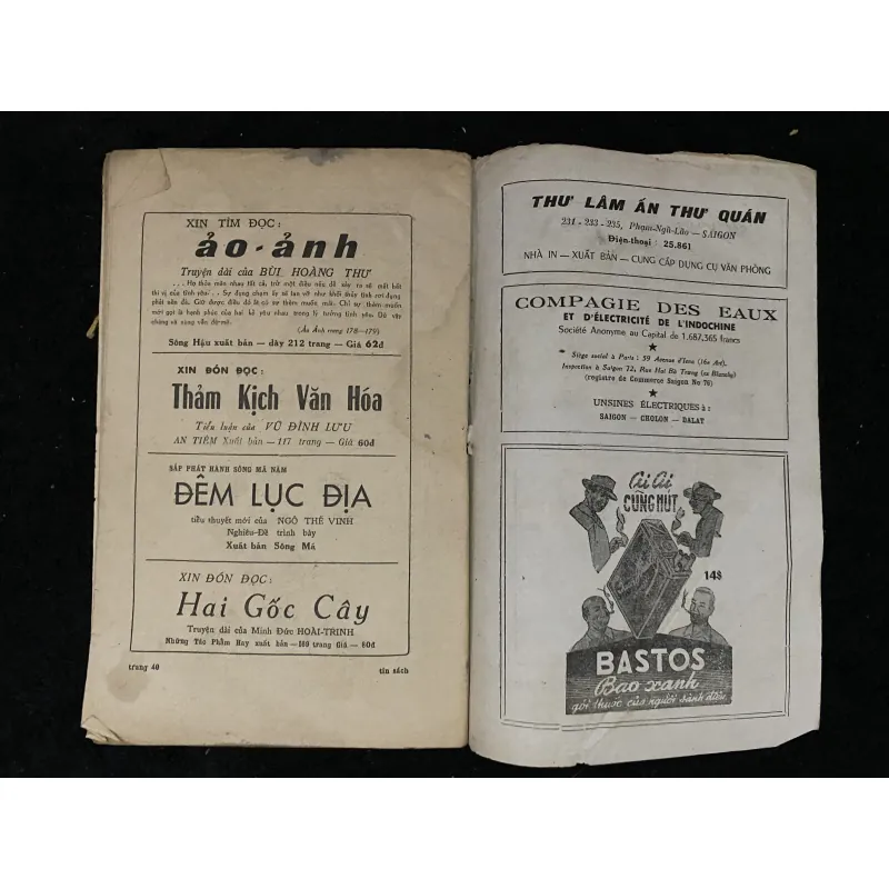 Tạp chí trước 1975: Tin sách 1024313