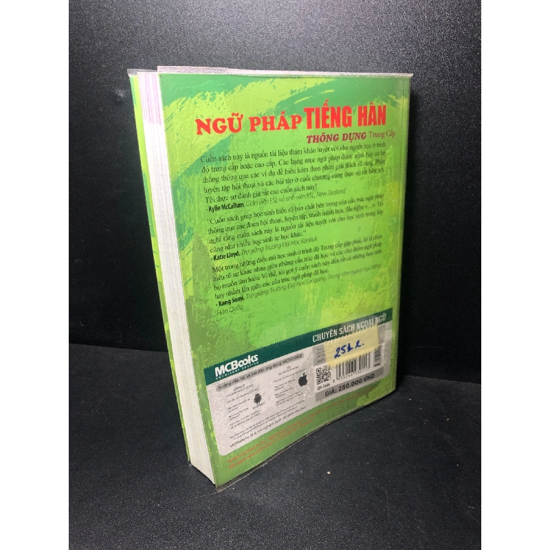 Ngữ pháp tiếng Hàn thông dụng trung cấp năm 2020 mới 90% bẩn nhẹ HCM2811 436992