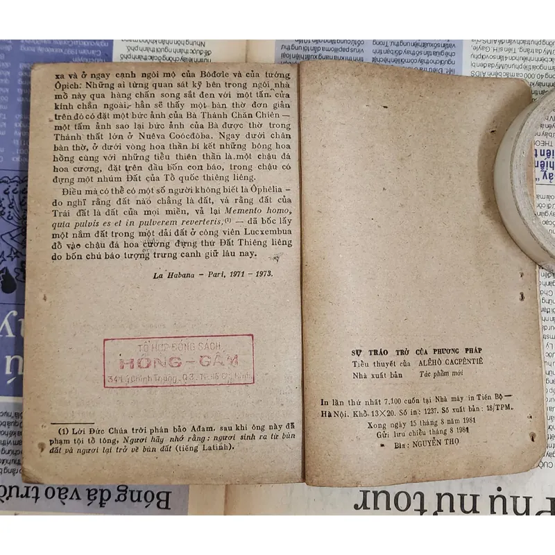 VH Mỹ Latinh:  SỰ TRÁO TRỞ CỦA PHƯƠNG PHÁP (nhà văn Cuba Alejo Carpentierl 727064