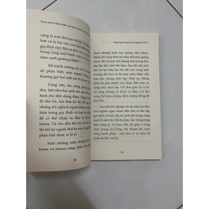 Người giỏi không phải là người làm tất cả 463523