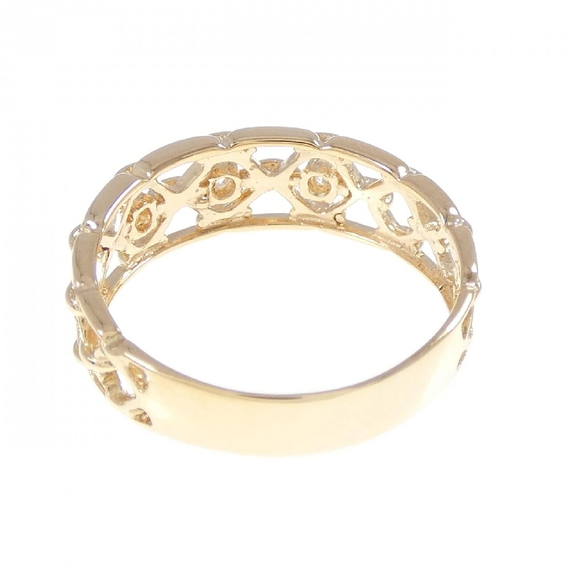 Nhẫn kim cương K18YG 668291