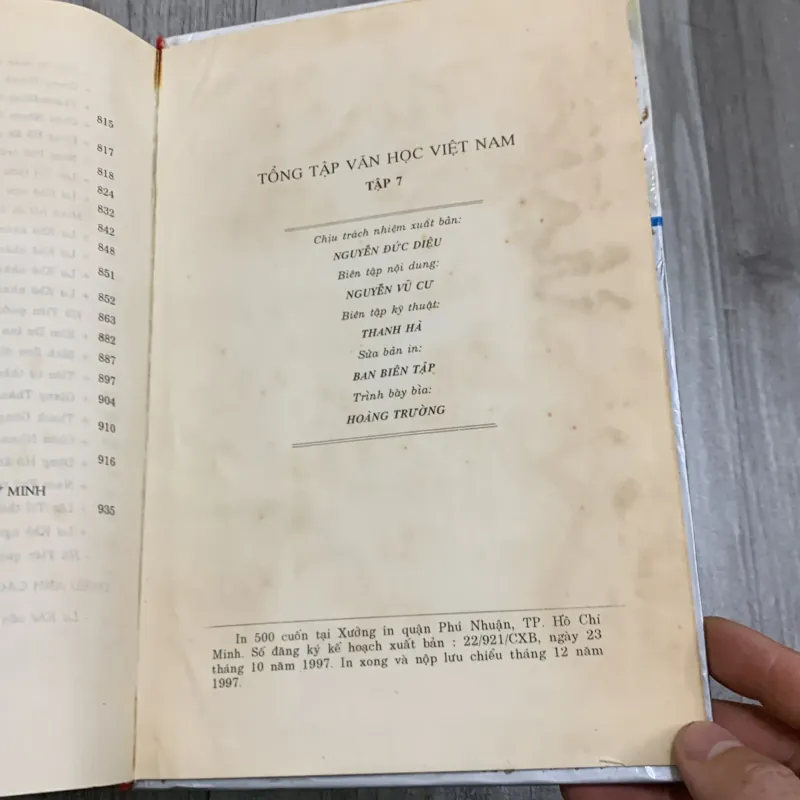 Tổng tập văn học việt nam. Tập 7 757650