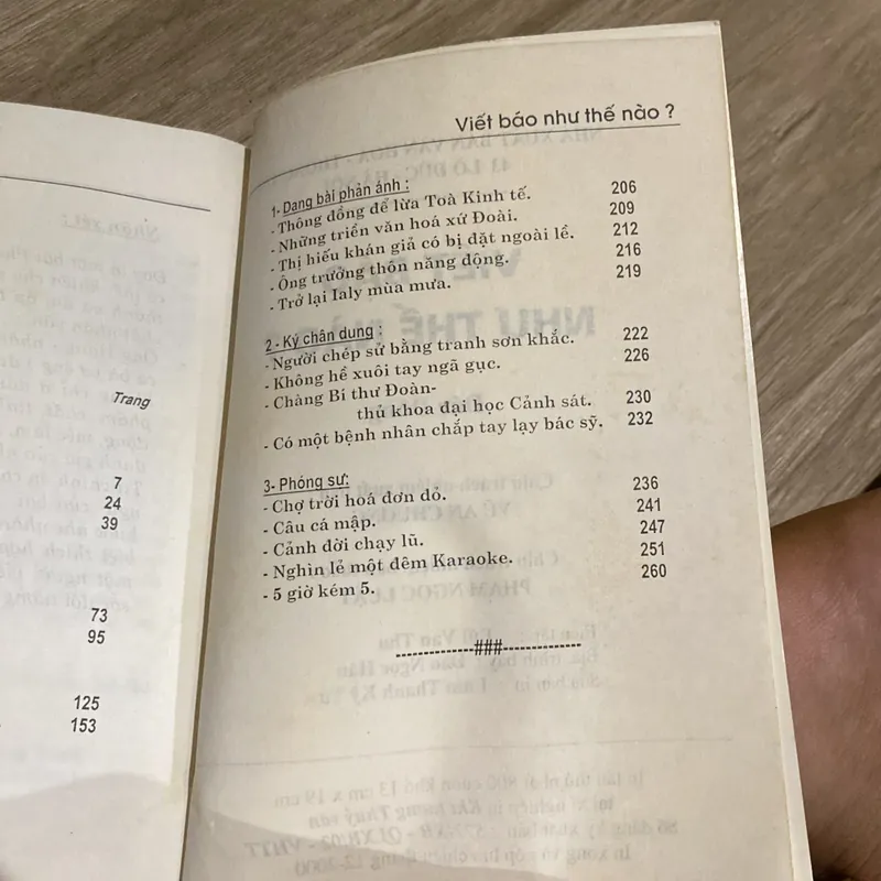 VIẾT BÁO NHƯ THẾ NÀO?  (XB 2000) 597050