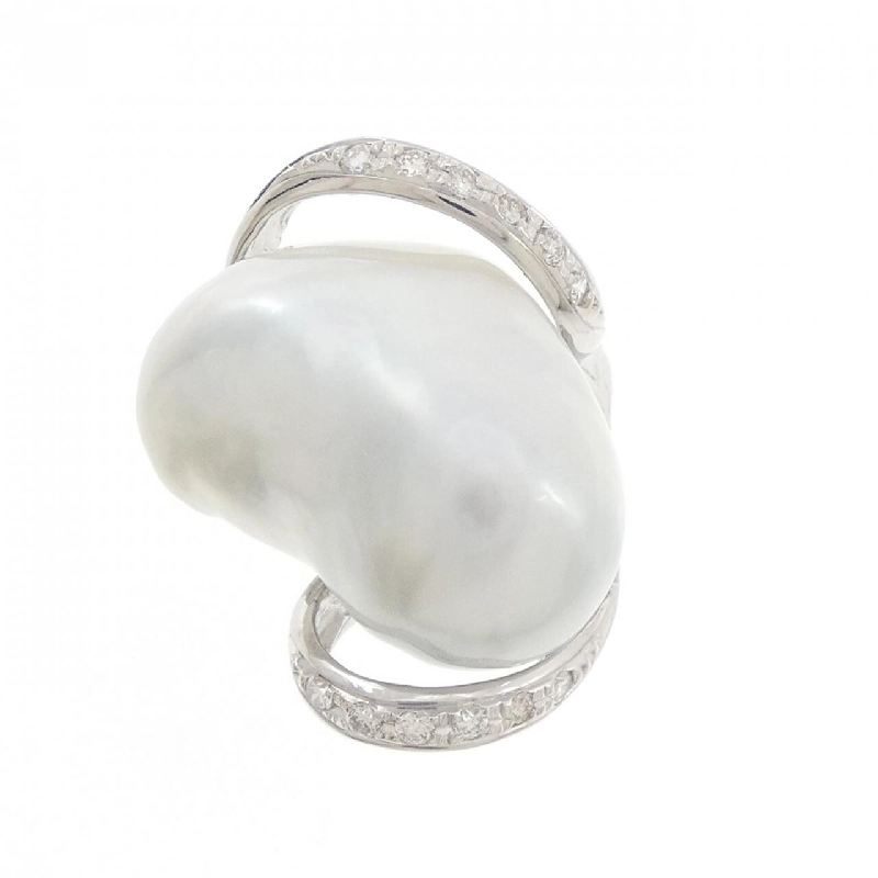 Nhẫn ngọc trai trắng PT900 668759