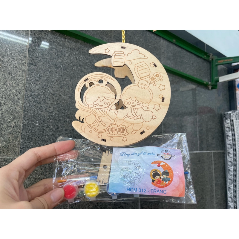 Lồng đèn gỗ tự tô 502752