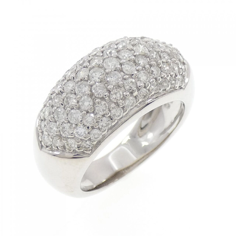 Nhẫn kim cương Pavé K18WG 1.25CT - Hàng hiệu Chính hãng 846645