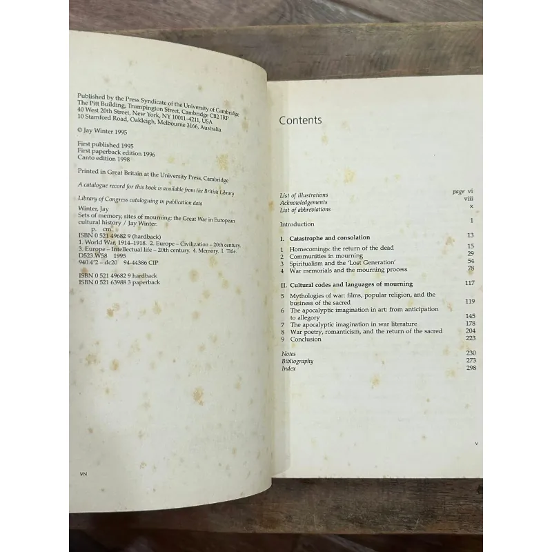 Sites of Memory, Sites of Mourning - Jay Winter 728416