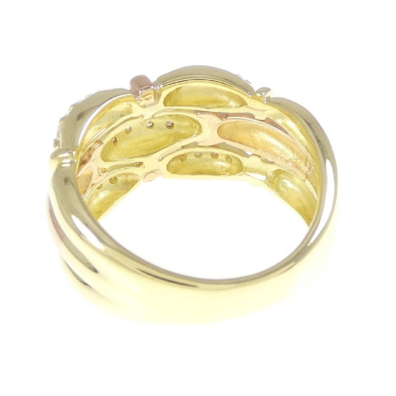 Nhẫn kim cương K18YG 0.50CT 669379