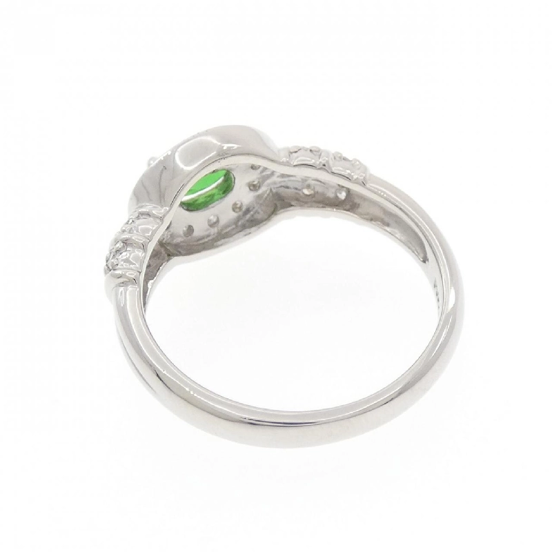 Nhẫn Garnet Xanh PT900 0.52CT 668837