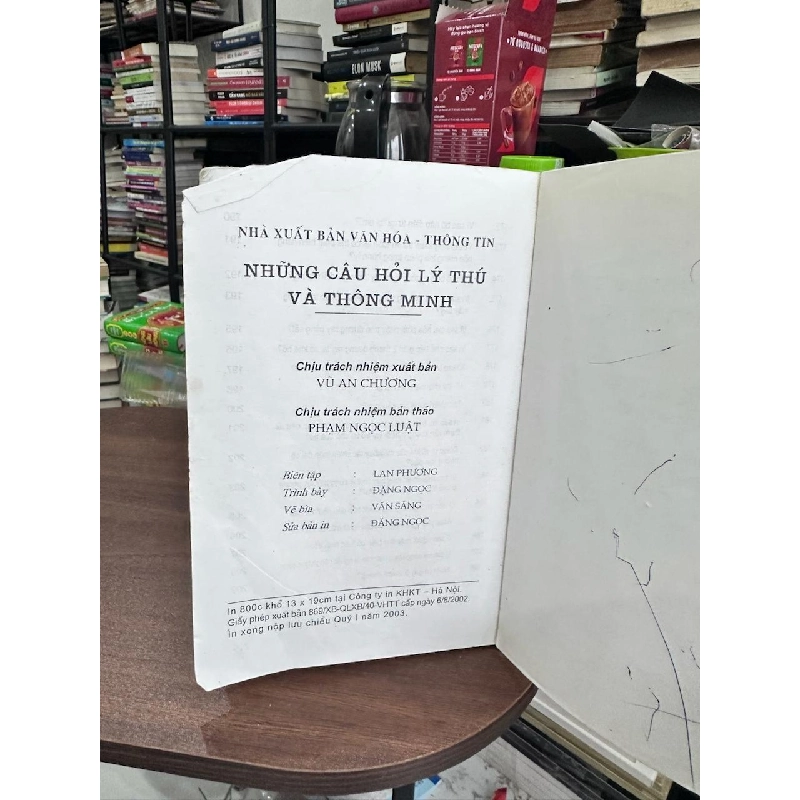 Những Câu Hỏi Lý Thú Và Thông Minh - N/A 934427