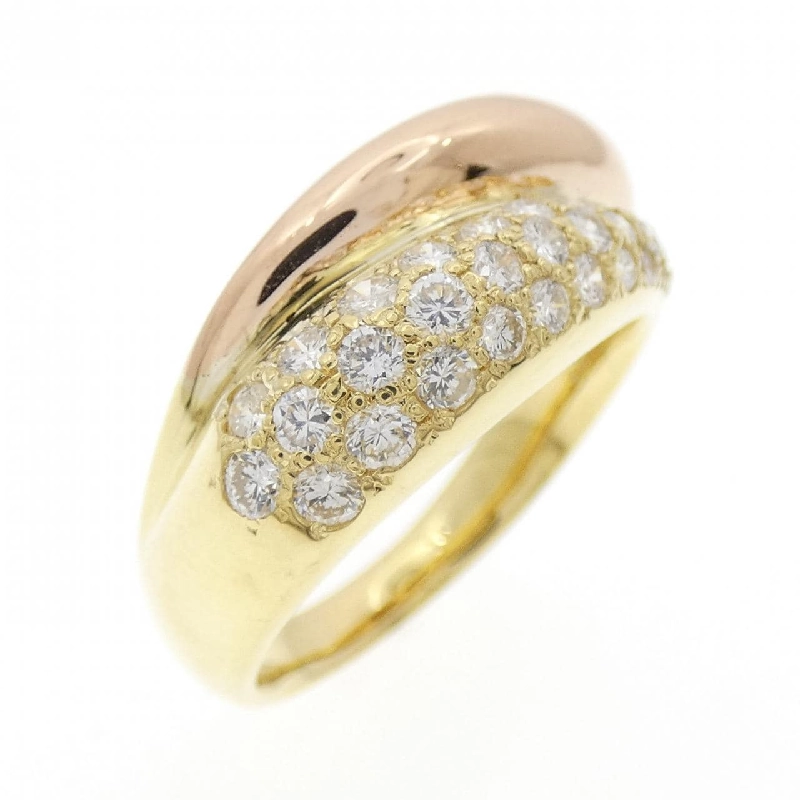 Nhẫn kim cương Pavé K18YG/K18PG 0.70CT - Hàng hiệu Chính hãng 855325