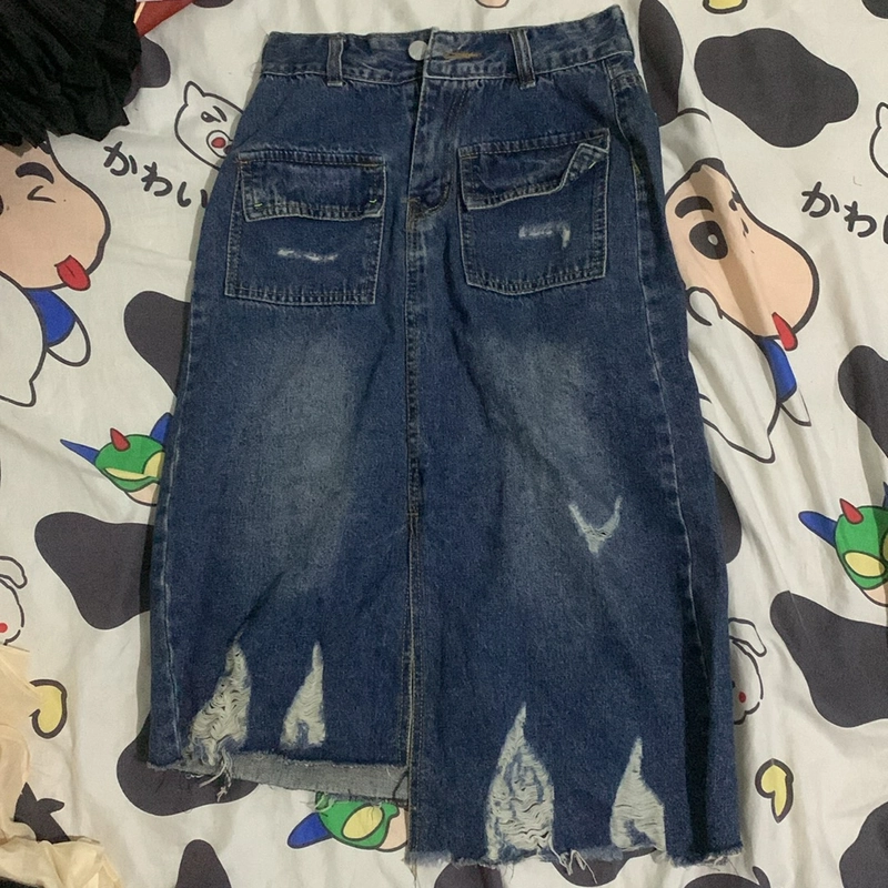 Chân váy jean size s 443885
