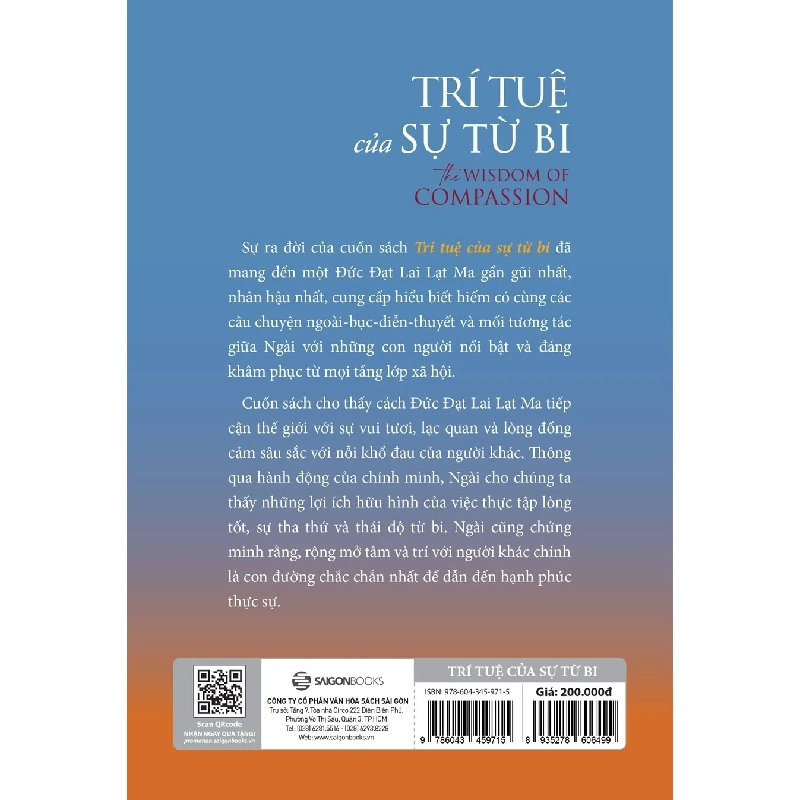 Trí Tuệ Của Sự Từ Bi - The Wisdom Of Compassion - Victor Chan, Đức Đạt Lai Lạt Ma 286081