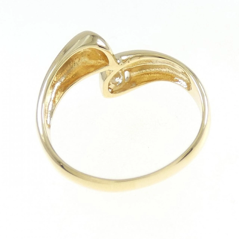 Nhẫn kim cương hình trái tim K18YG 0.13CT 672118