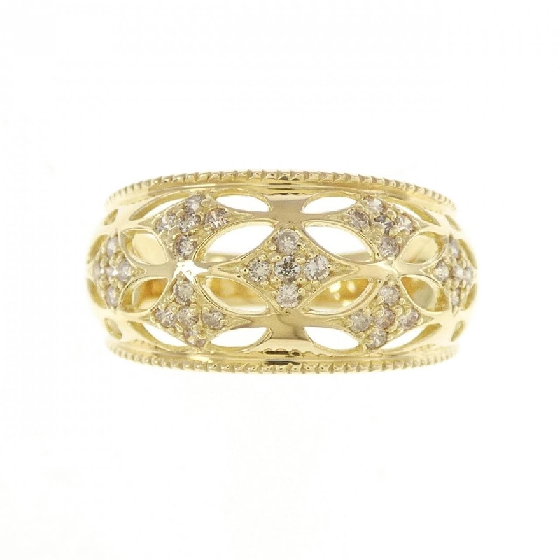 Nhẫn kim cương K18YG 0.23CT - Hàng hiệu Authentic 857431