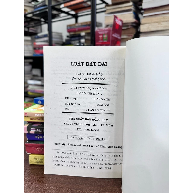 LUẬT ĐẤT ĐAI - None 934434