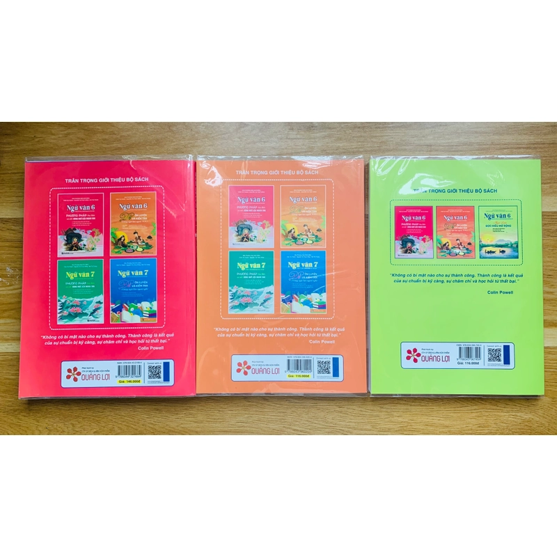 Bộ 3 cuốn phương pháp đọc hiểu và viết Ngữ Văn lớp 6 mới 100% nxb ĐH Quốc Gia Hà Nội 444263