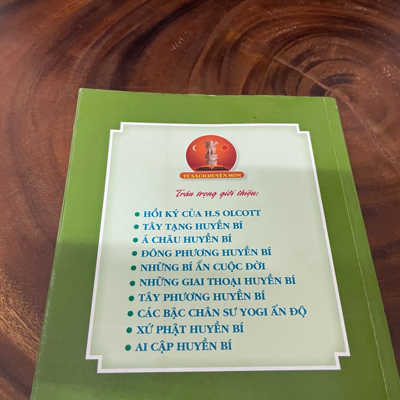 II Tủ Sách Huyền Môn: Những Giai Thoại Huyền Bí - H.S. OLCOTT - 2008 453494