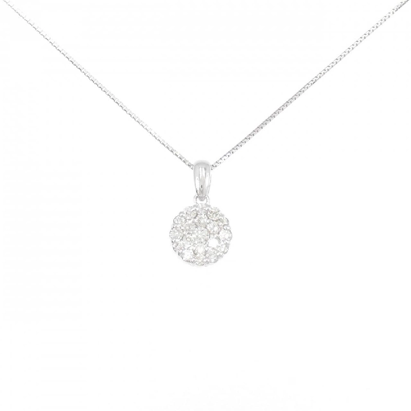 K18WG Dây chuyền kim cương 0.50CT - Hàng hiệu Chính hãng 867798