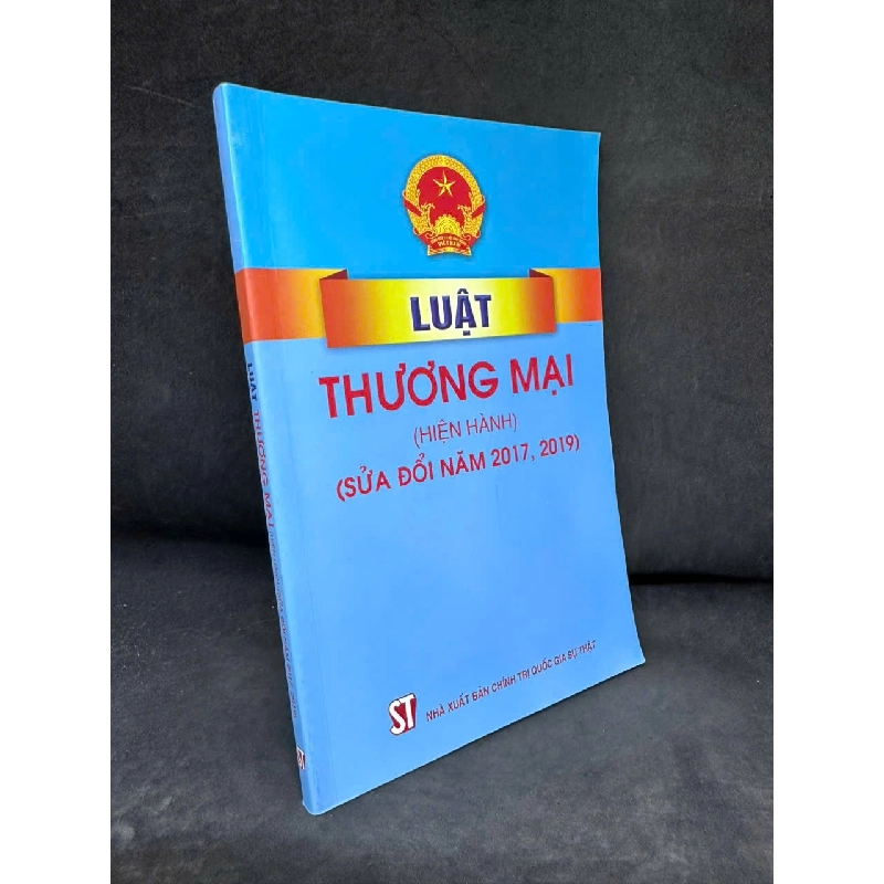 [Phiên Chợ Sách Cũ] Luật Thương Mại (Hiện Hành) (Sửa Đổi Năm 2017, 2019), 2020 - H1108 SBM 544642