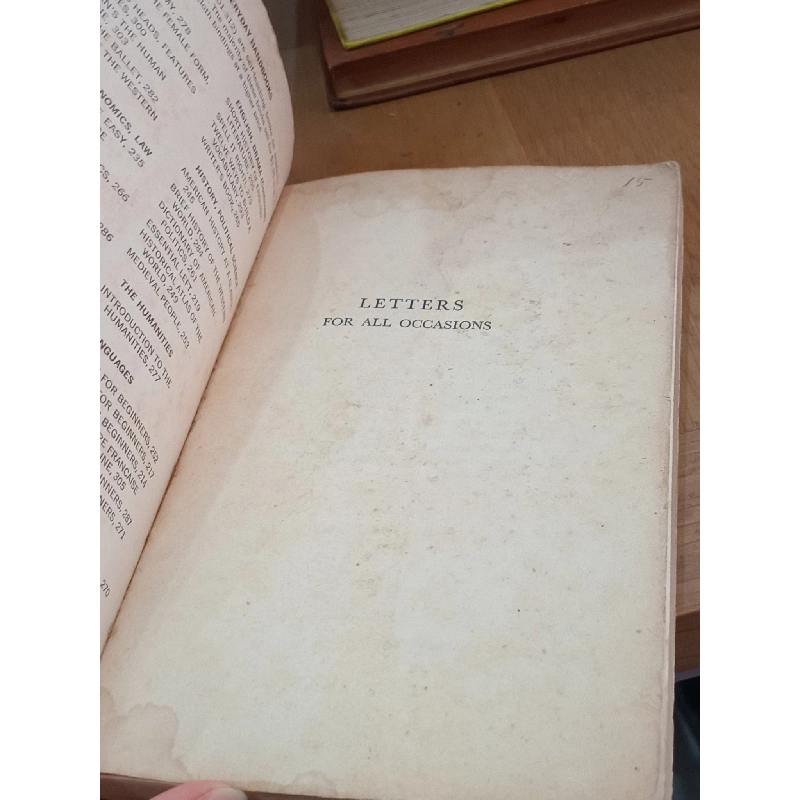 Letters for all occasions - Barnes and Noble 759673