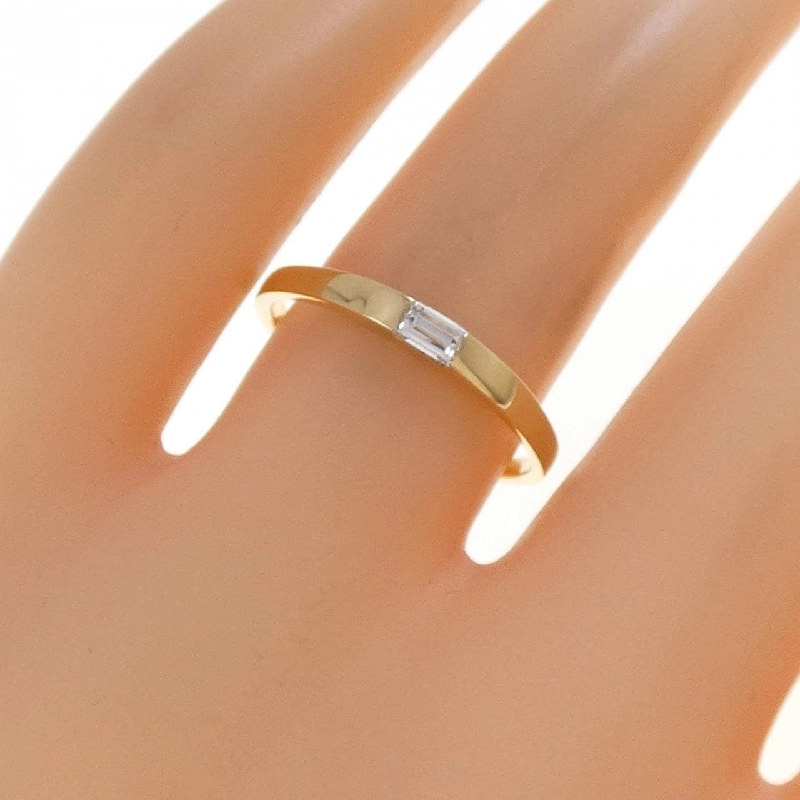 Nhẫn kim cương K18YG 0.12CT - Hàng hiệu Chính hãng 852418