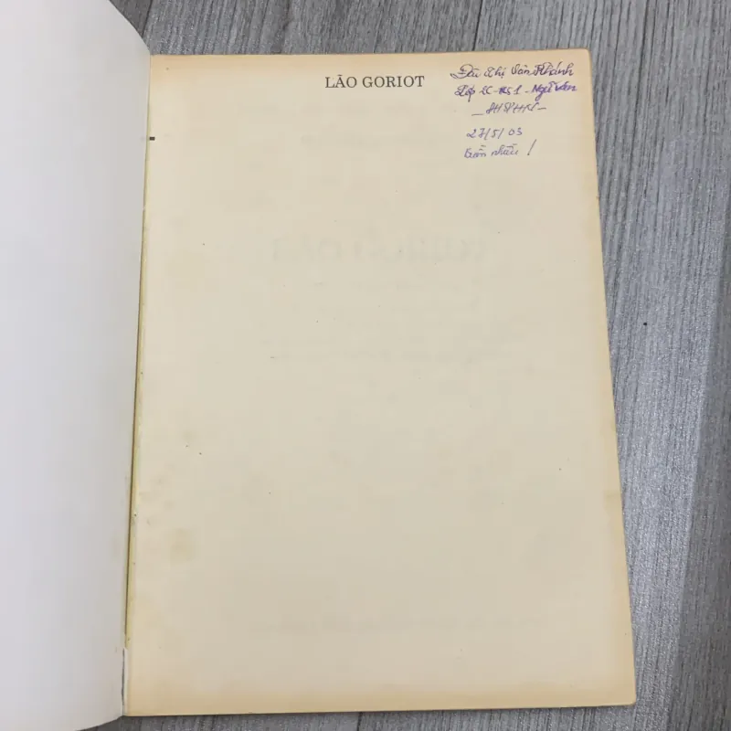 Lão Goriot. 2a2 521787