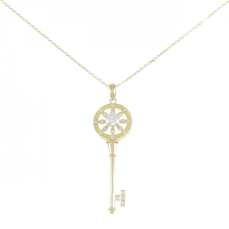 Dây chuyền kim cương K18YG 0.249CT F SI2 Tốt - Hàng hiệu Chính hãng 875761